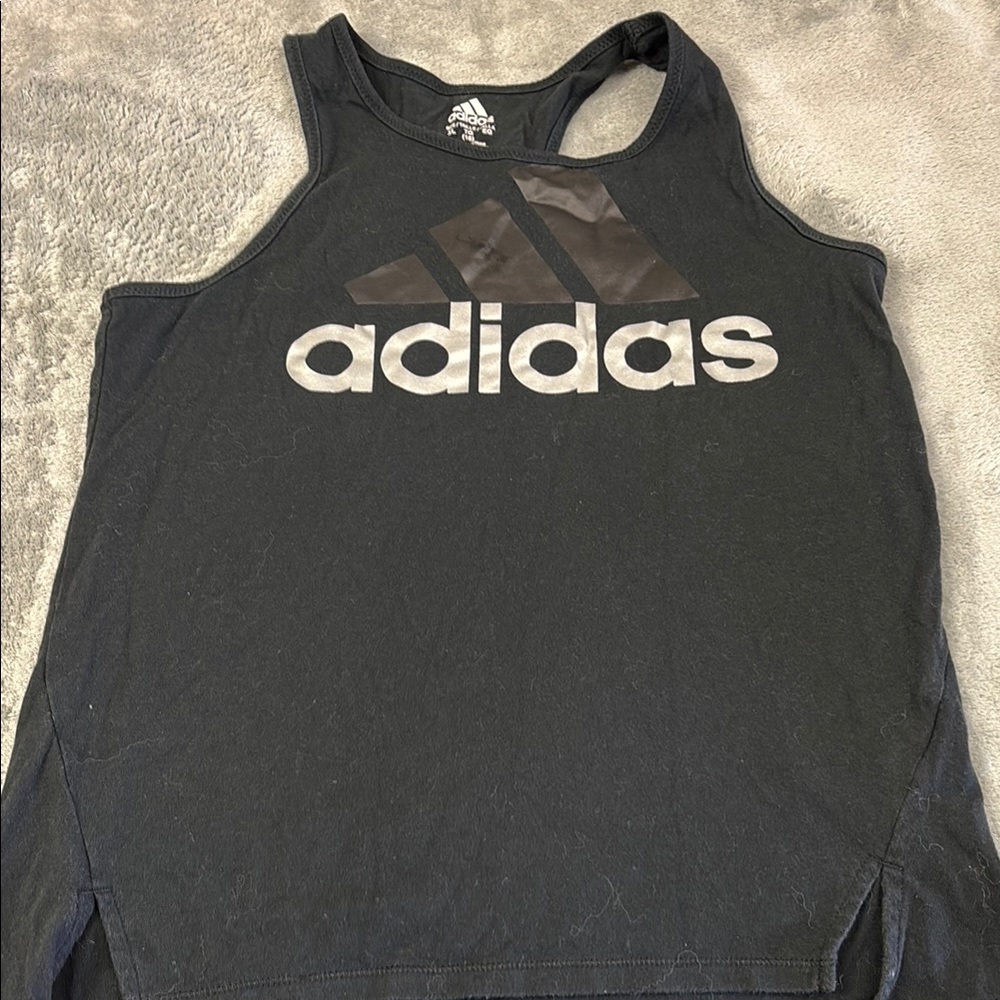 Adidas Black Tank Top for Kids